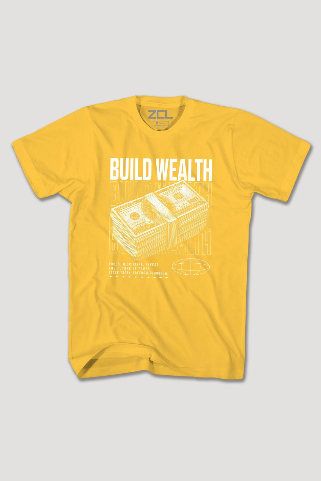 BUILD WEALTH TEE - Zamage