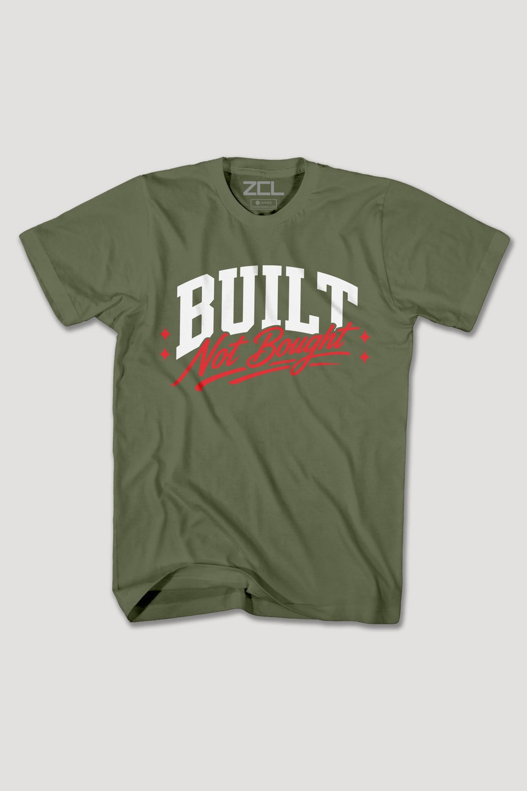 BUILT NOT BOUGHT TEE - Zamage