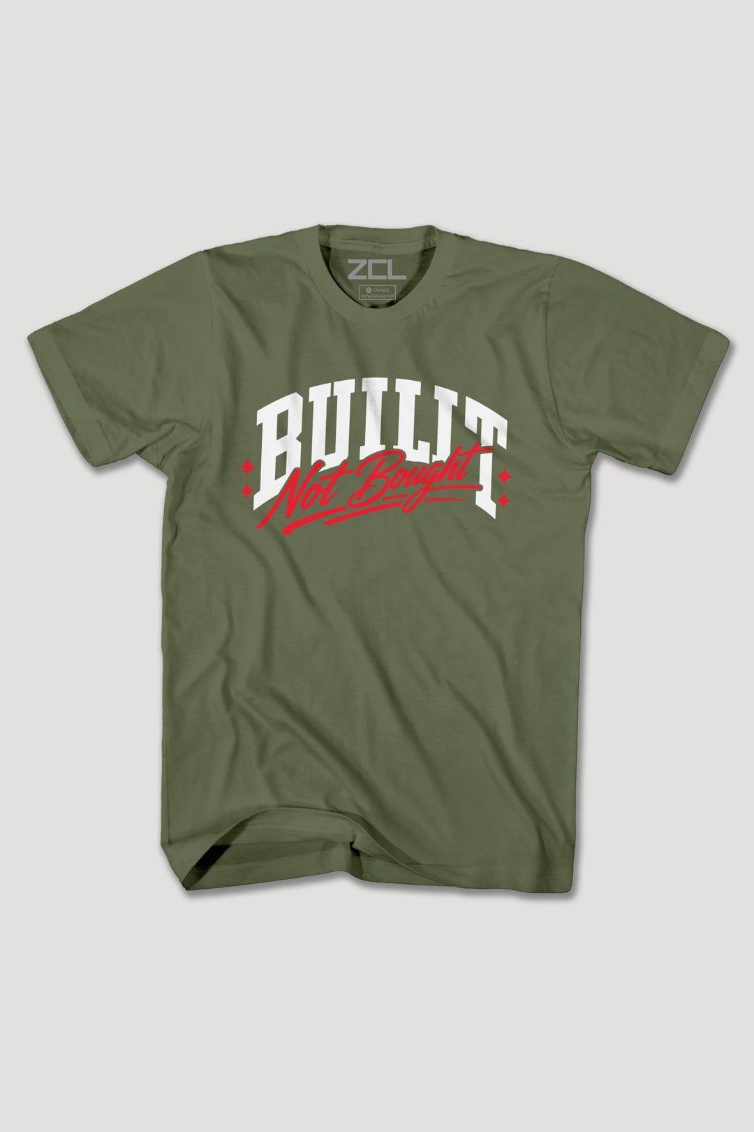 BUILT NOT BOUGHT TEE - Zamage