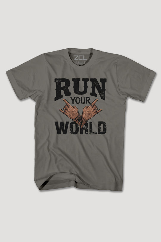 RUN YOUR WORLD TEE