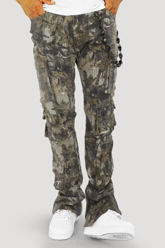 Camo Stealth Stacked Denim (Dark Woodland) (M5988TC) - Zamage