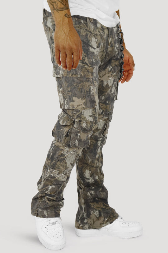 Camo Stealth Stacked Denim (Dark Woodland) (M5988TC) - Zamage
