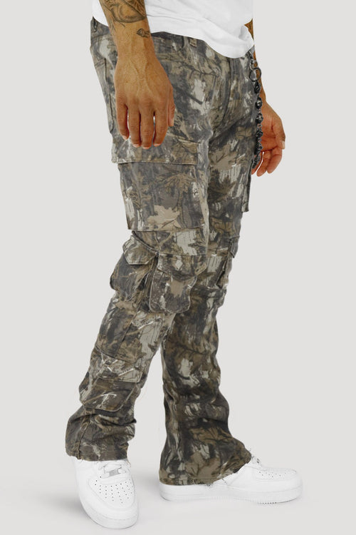 Camo Stealth Stacked Denim (Dark Woodland) (M5988TC) - Zamage