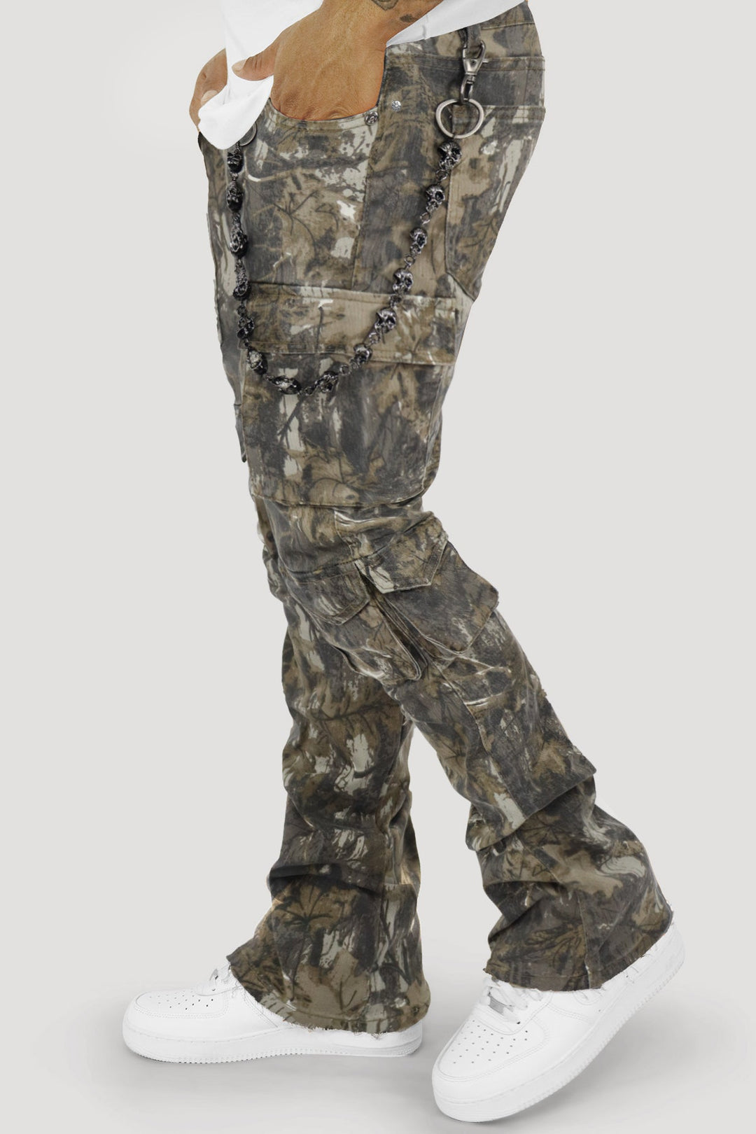 Camo Stealth Stacked Denim (Dark Woodland) (M5988TC) - Zamage