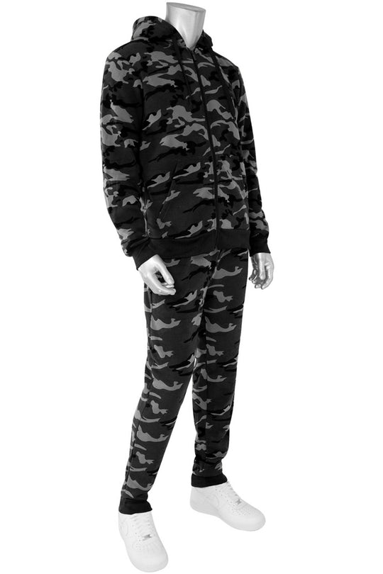 No Limit Jogger (Black-Camo) (TR1123) - Zamage