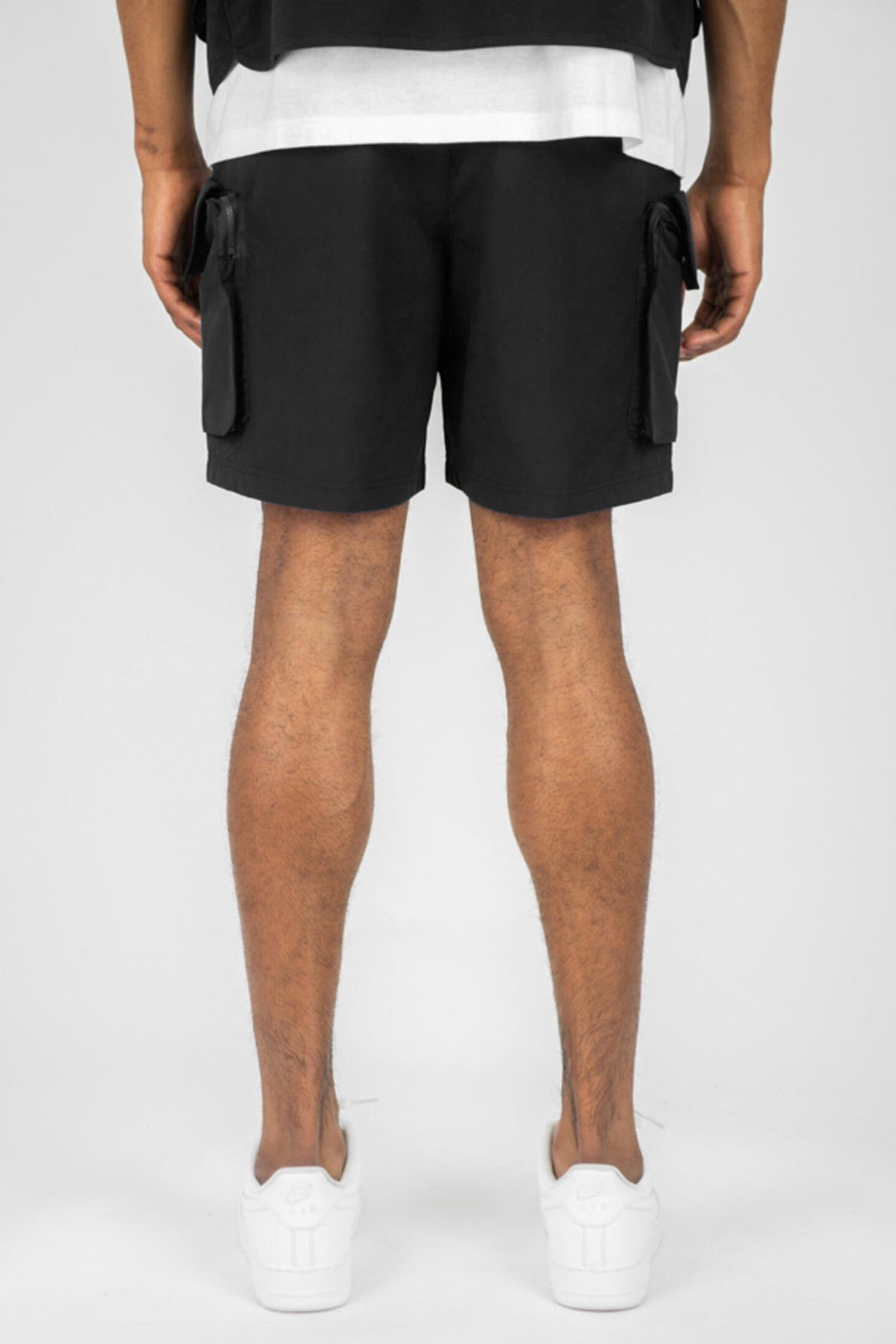 Cargo Pocket Shorts (Black) (141 - 910) - Zamage