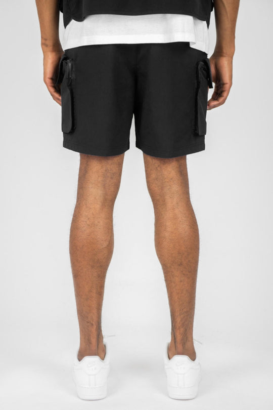 Cargo Pocket Shorts (Black) (141 - 910) - Zamage