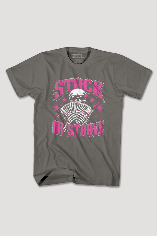 STACK OR STARVE TEE