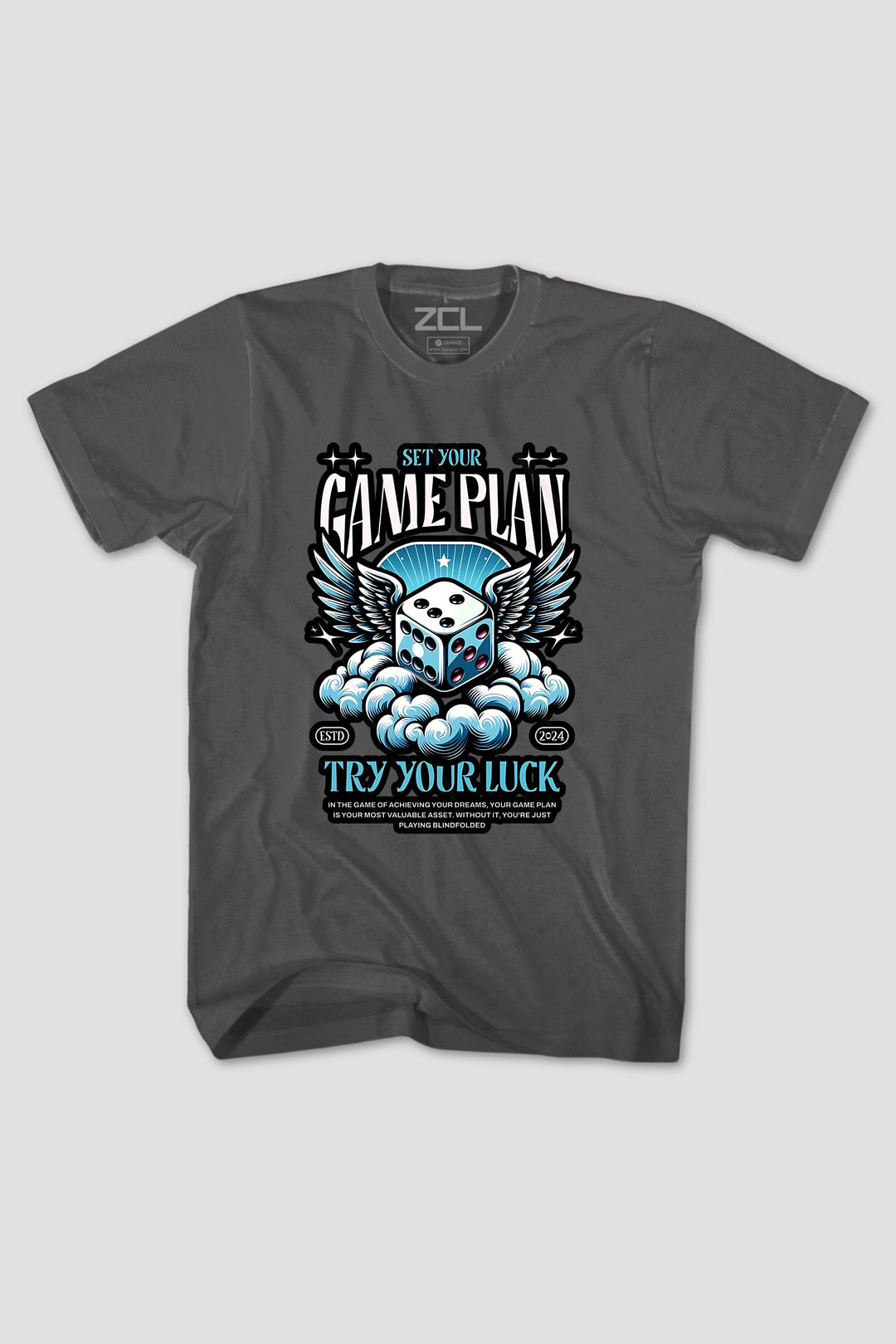 Set Your Game Plan Tee (Multi Color Logo)