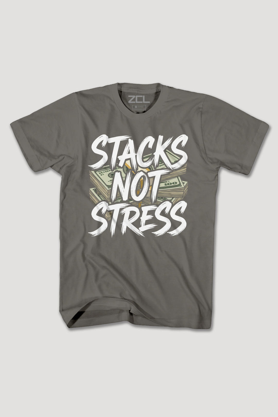 STACKS NOT STRESS TEE