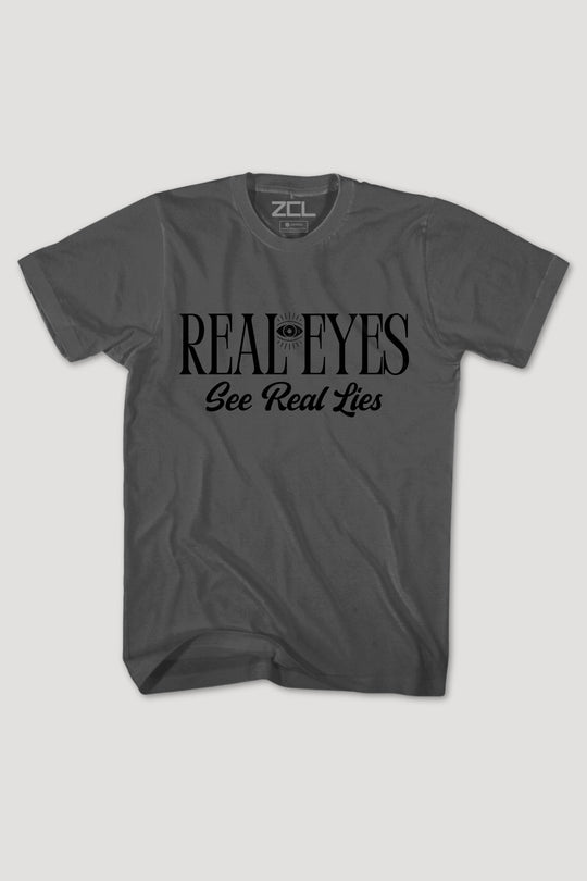 Real Eyes Tee (Black Logo)