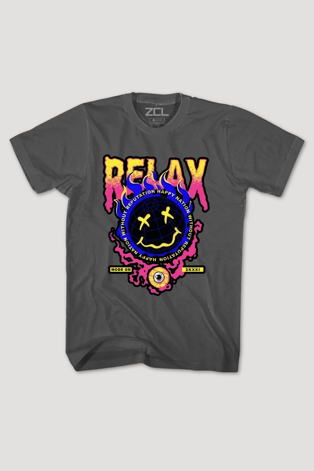 Relax Tee (Multi Color Logo)