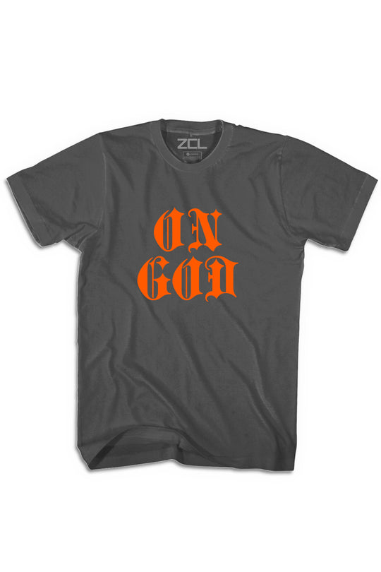 On God Tee (Orange Logo)