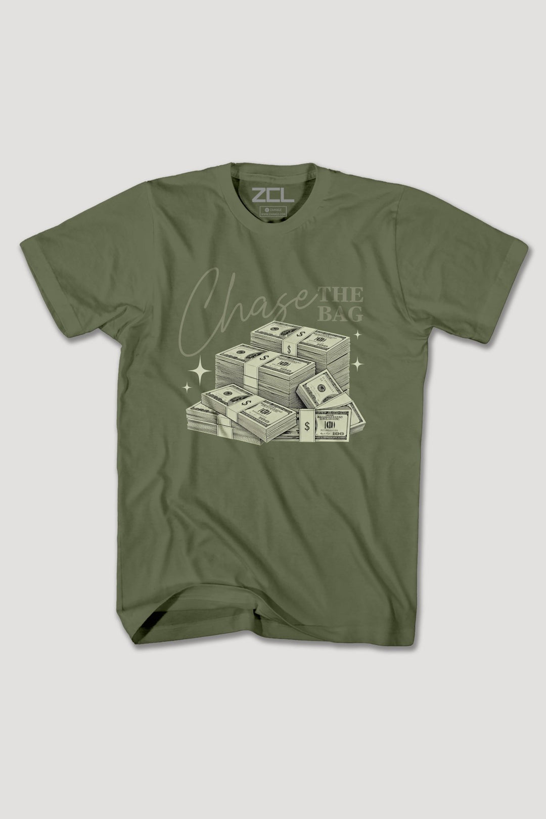 CHASE THE BAG TEE - Zamage