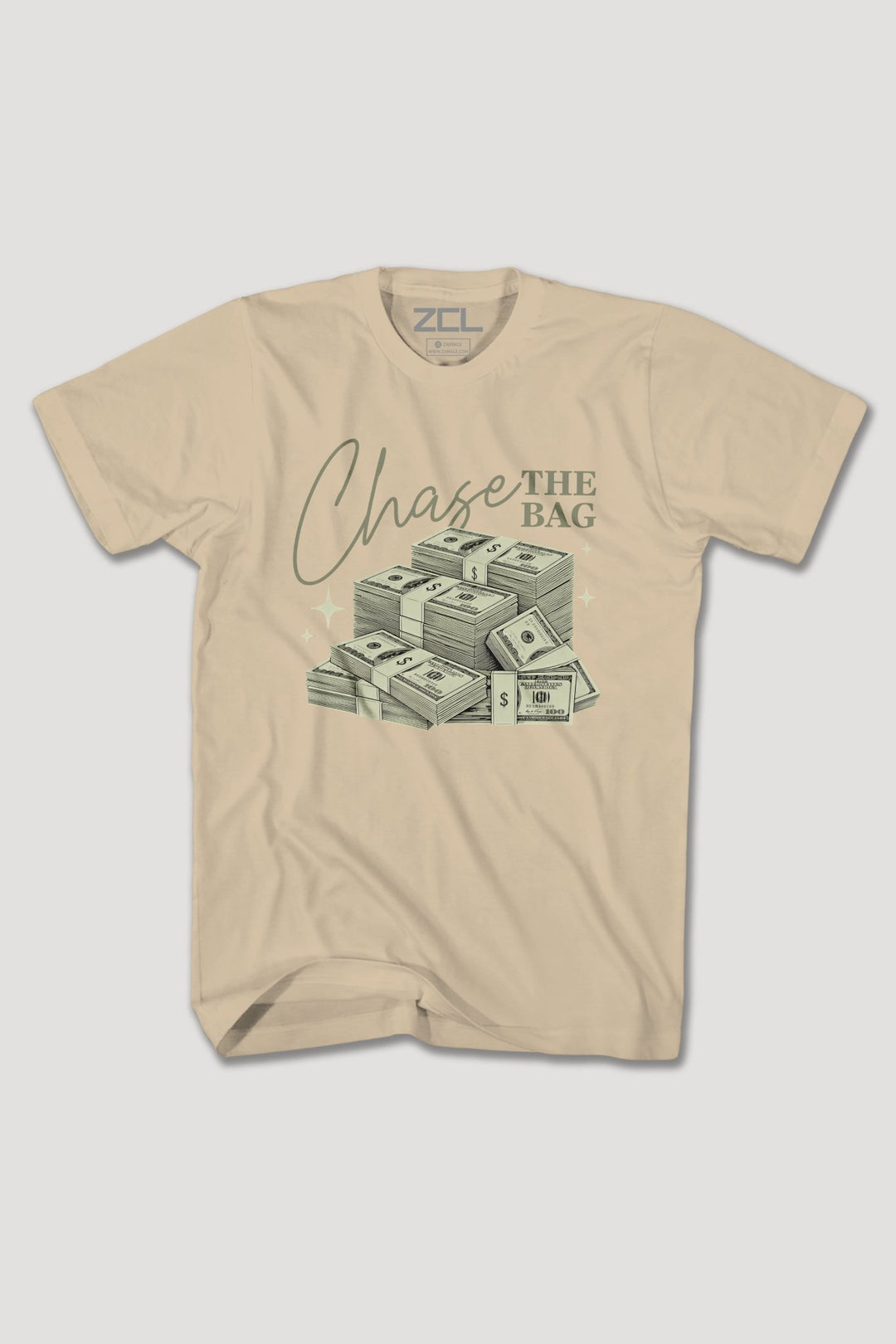 CHASE THE BAG TEE - Zamage