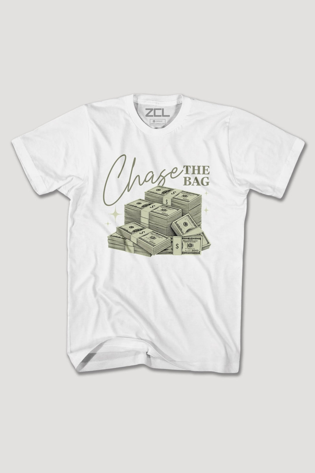 CHASE THE BAG TEE - Zamage