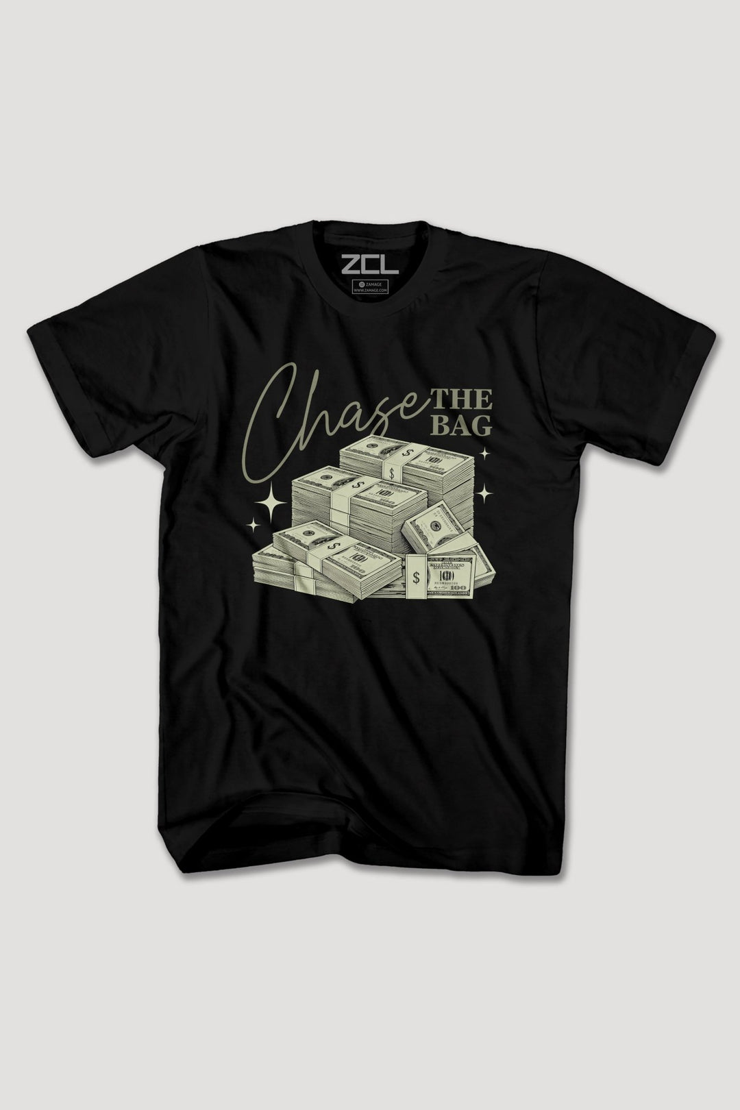 CHASE THE BAG TEE - Zamage