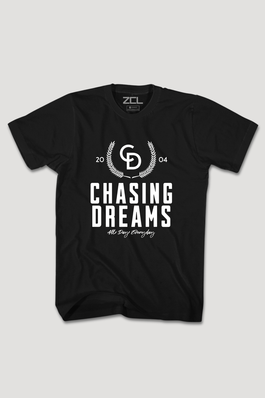 Chasing Dreams Tee (White Logo) - Zamage