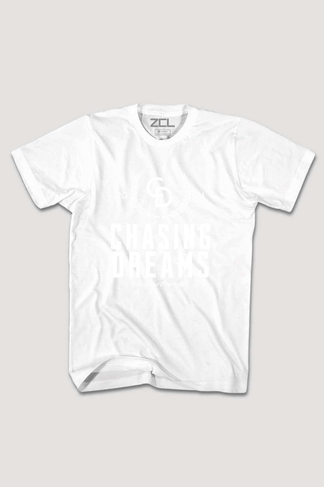 Chasing Dreams Tee (White Logo) - Zamage