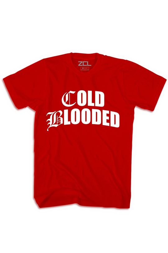 Cold Blooded Tee (White Logo) - Zamage