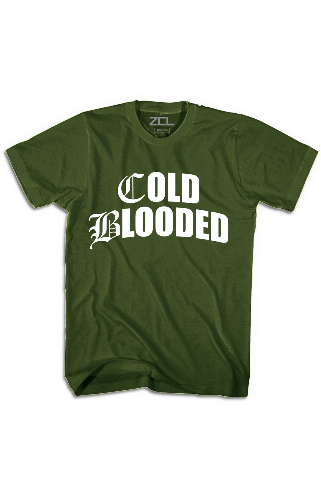 Cold Blooded Tee (White Logo) - Zamage