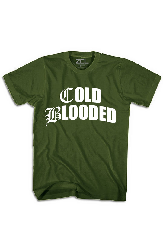Cold Blooded Tee (White Logo) - Zamage