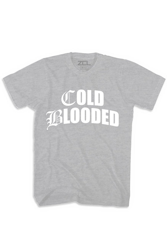 Cold Blooded Tee (White Logo) - Zamage