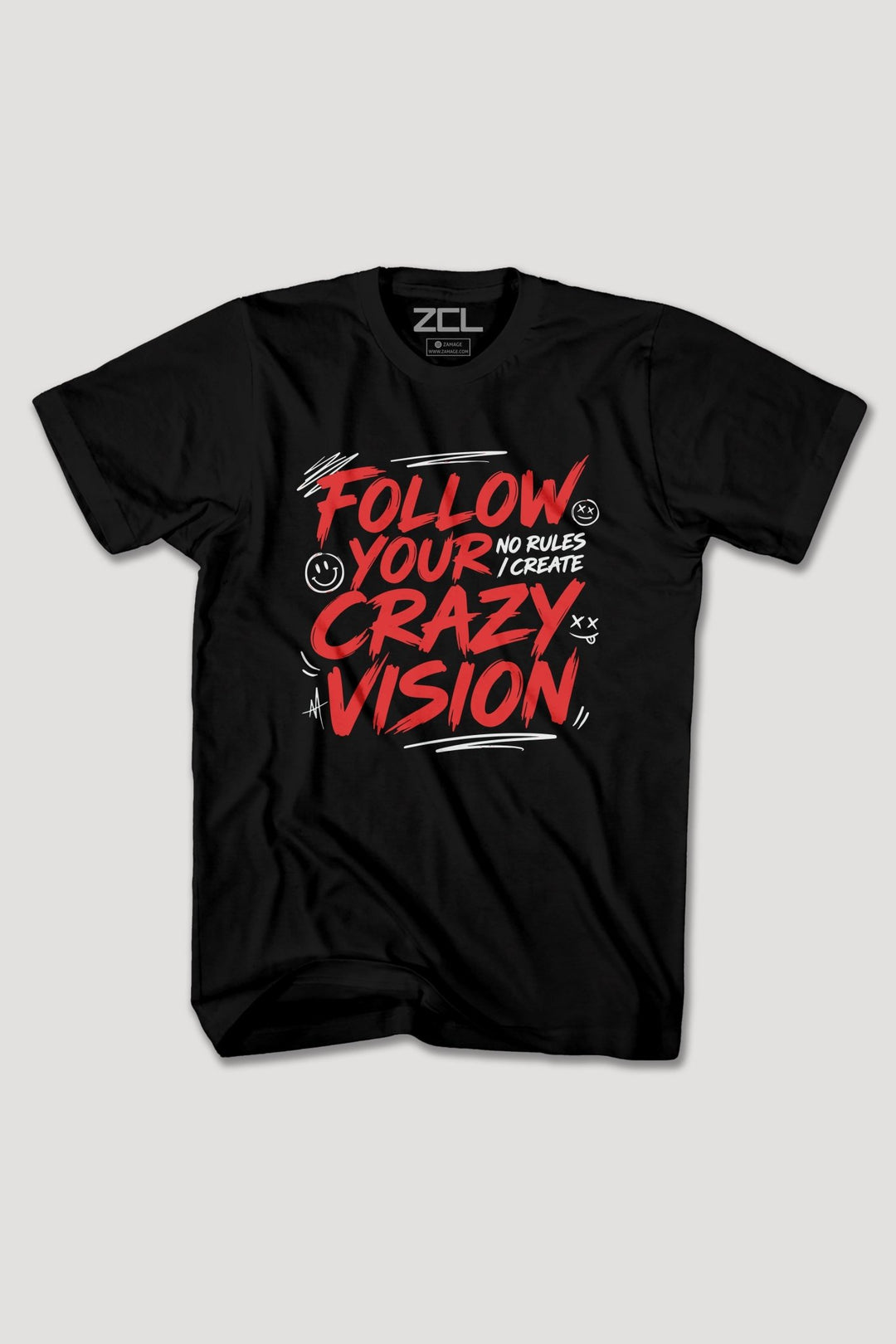 CRAZY VISION TEE - Zamage