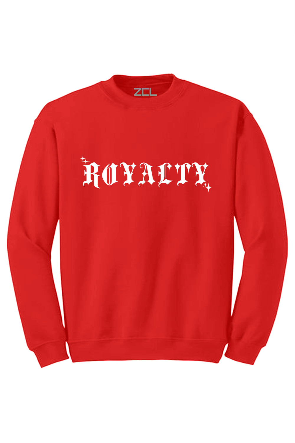 Royalty Crewneck Sweatshirt (White Logo) - Zamage
