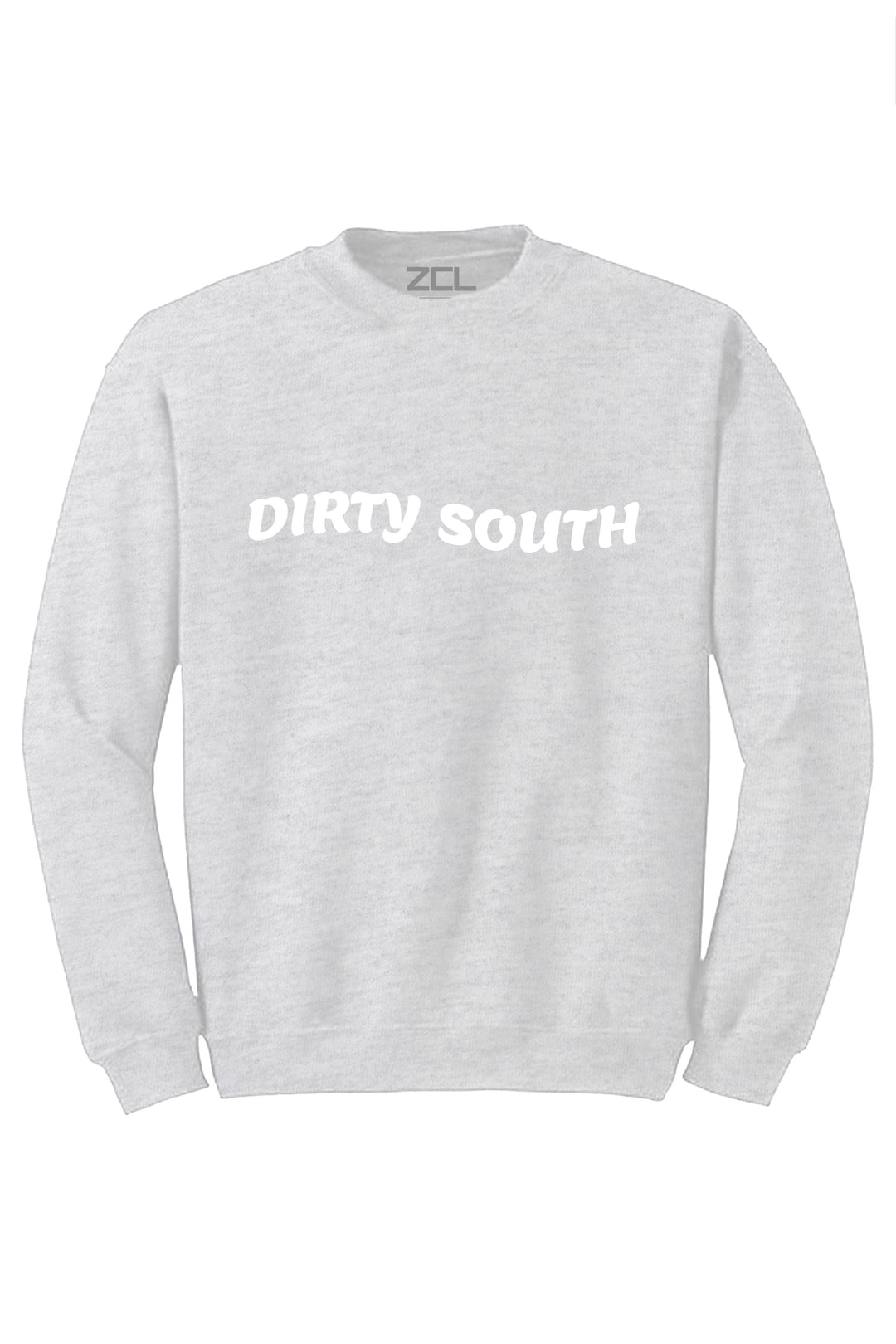 Dirty South Crewneck Sweatshirt (White Logo) - Zamage