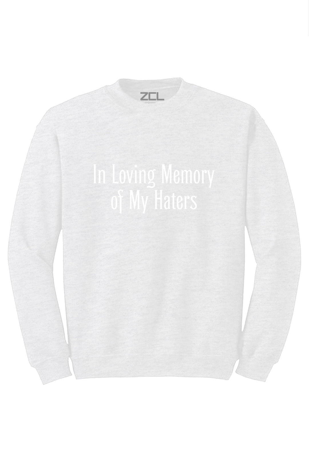 In Memory Crewneck Sweatshirt (White Logo) - Zamage