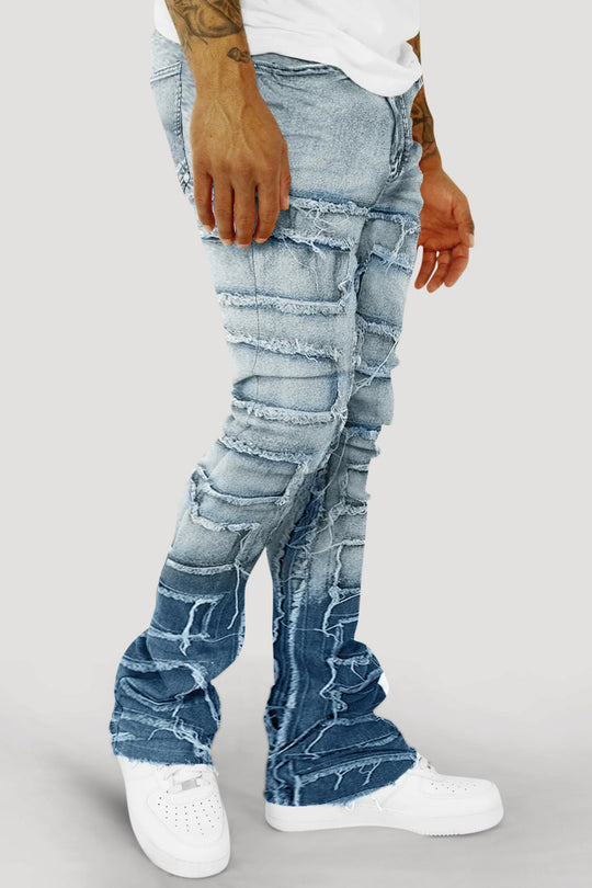 Viper Stacked Denim (Blue Wash)