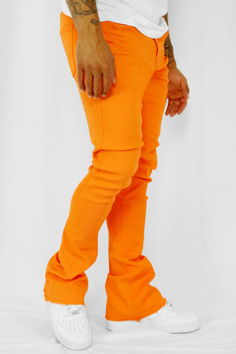 Vortex Stacked Denim (Orange) – Zamage
