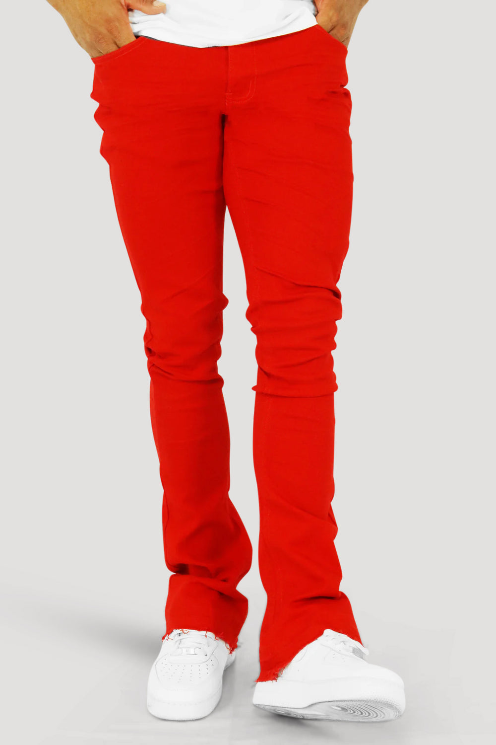 Vortex Stacked Denim (Red)