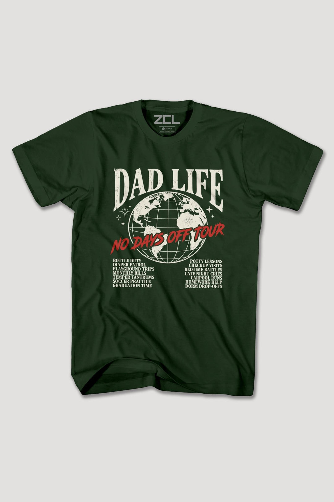 DAD LIFE TEE - Zamage