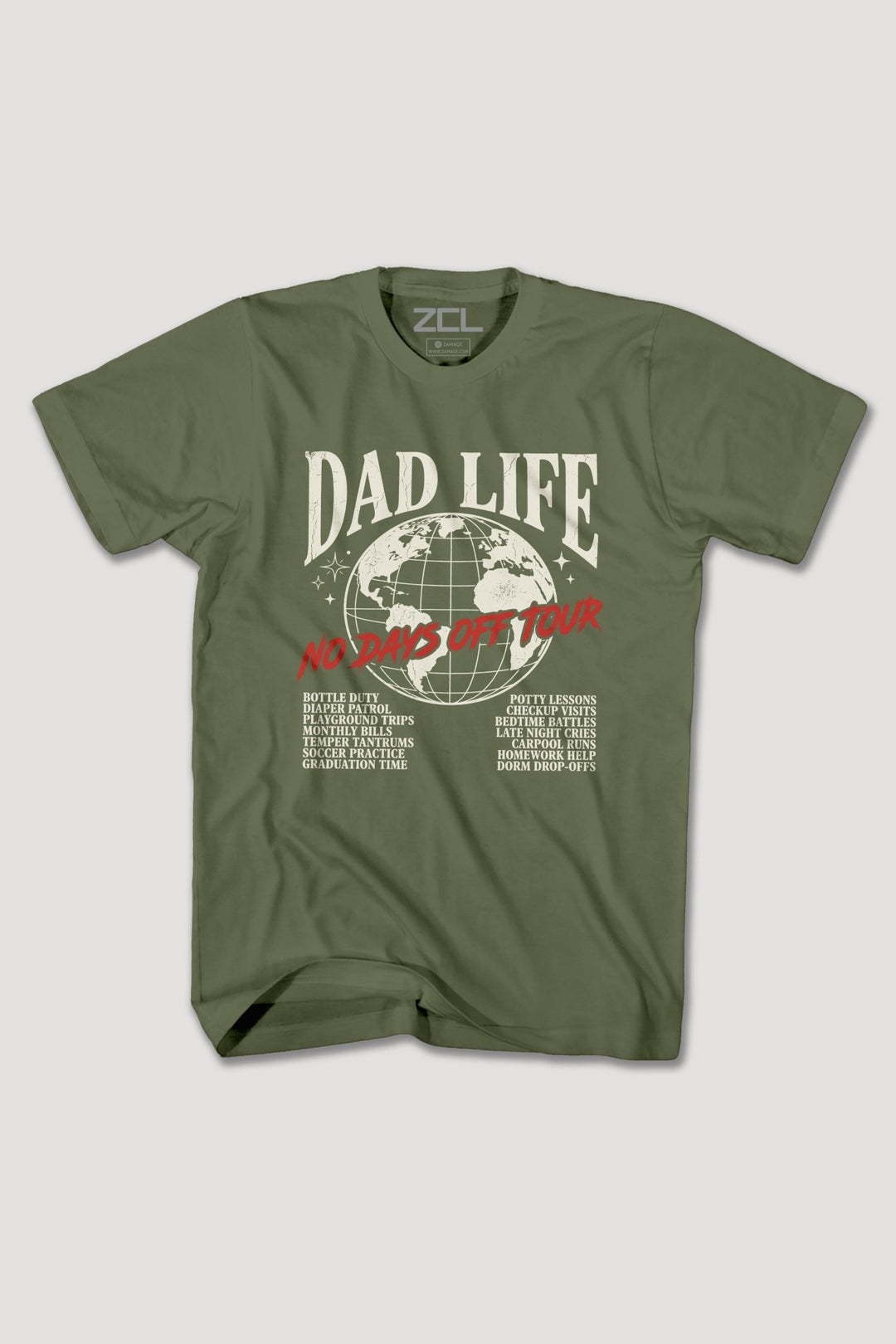 DAD LIFE TEE - Zamage