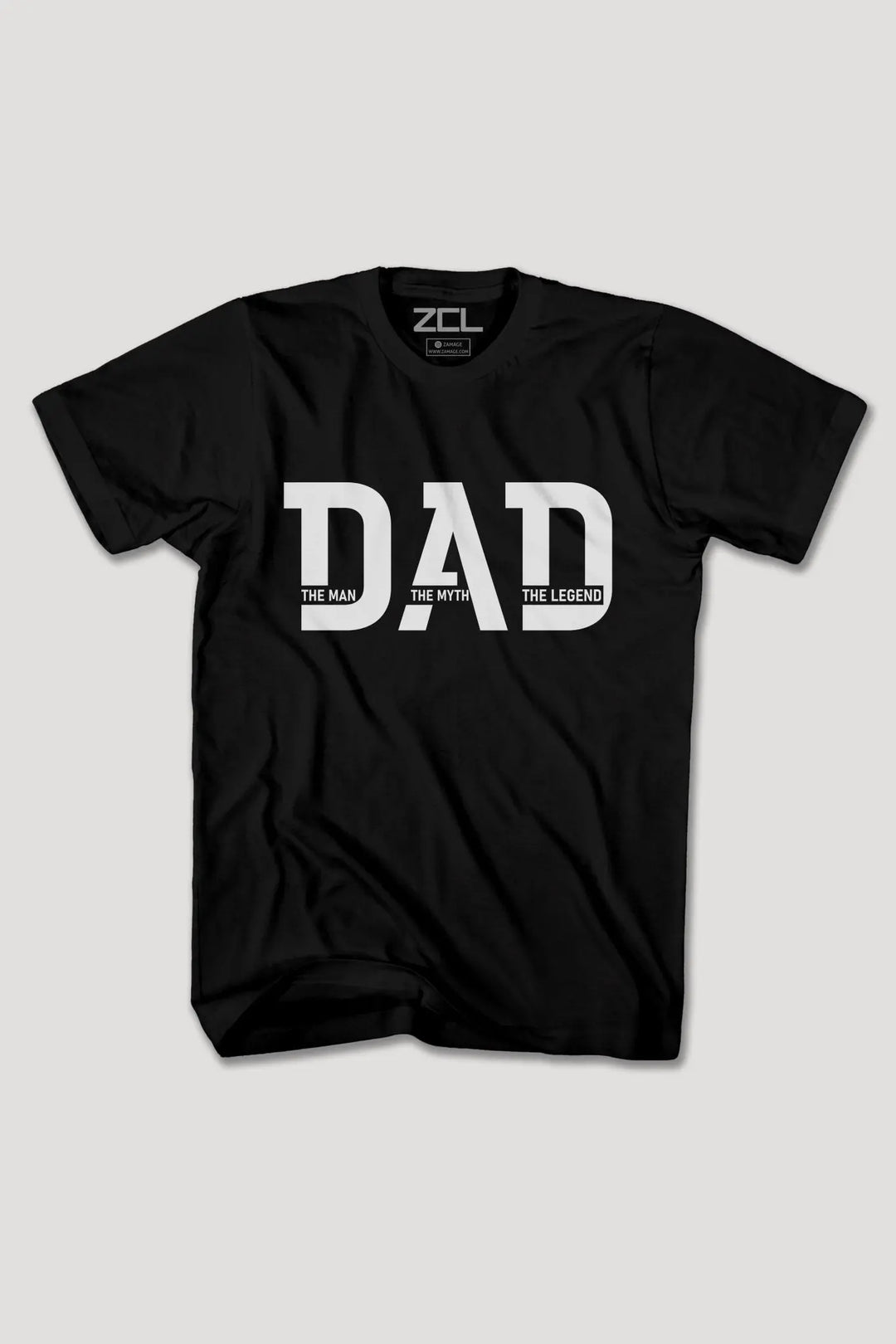 Dad Tee (White Logo) - Zamage