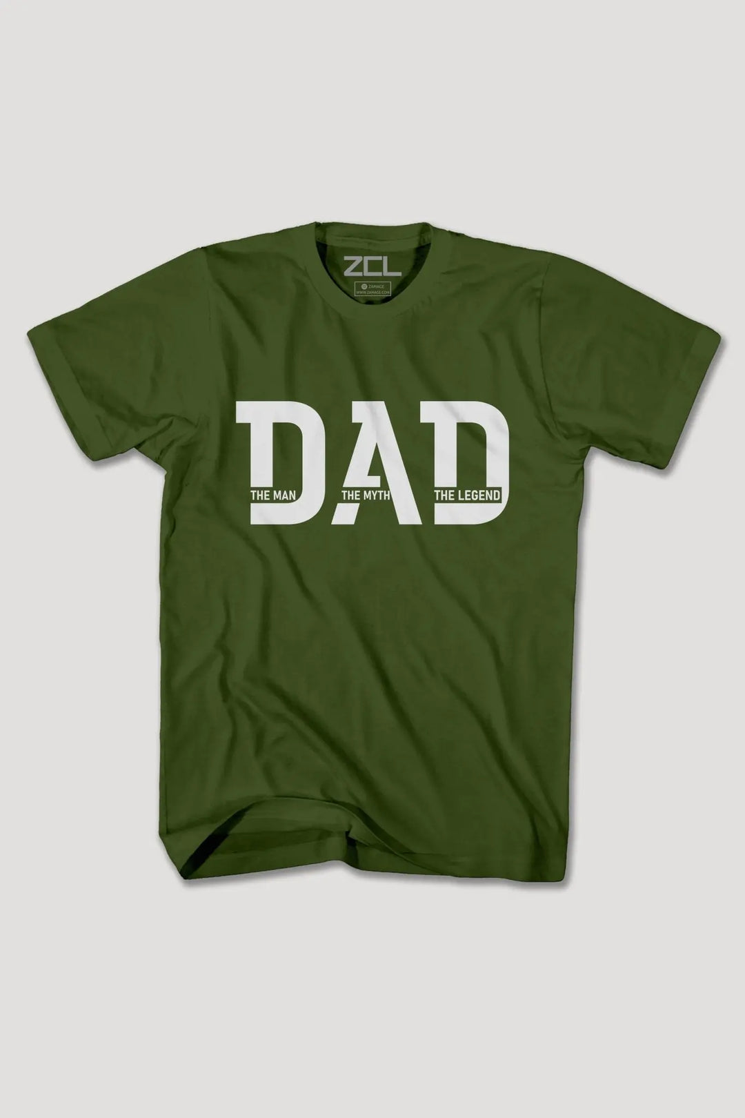 Dad Tee (White Logo) - Zamage