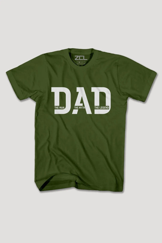 Dad Tee (White Logo) - Zamage