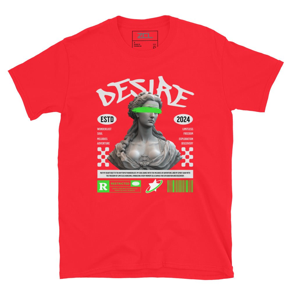 Desire Tee (Multi Color Logo) - Zamage