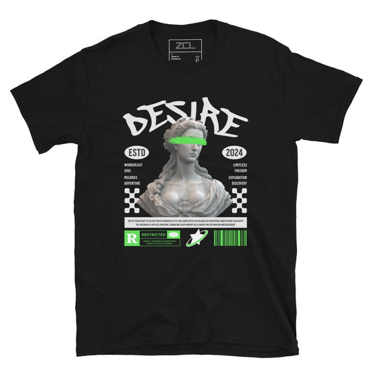 Desire Tee (Multi Color Logo) - Zamage