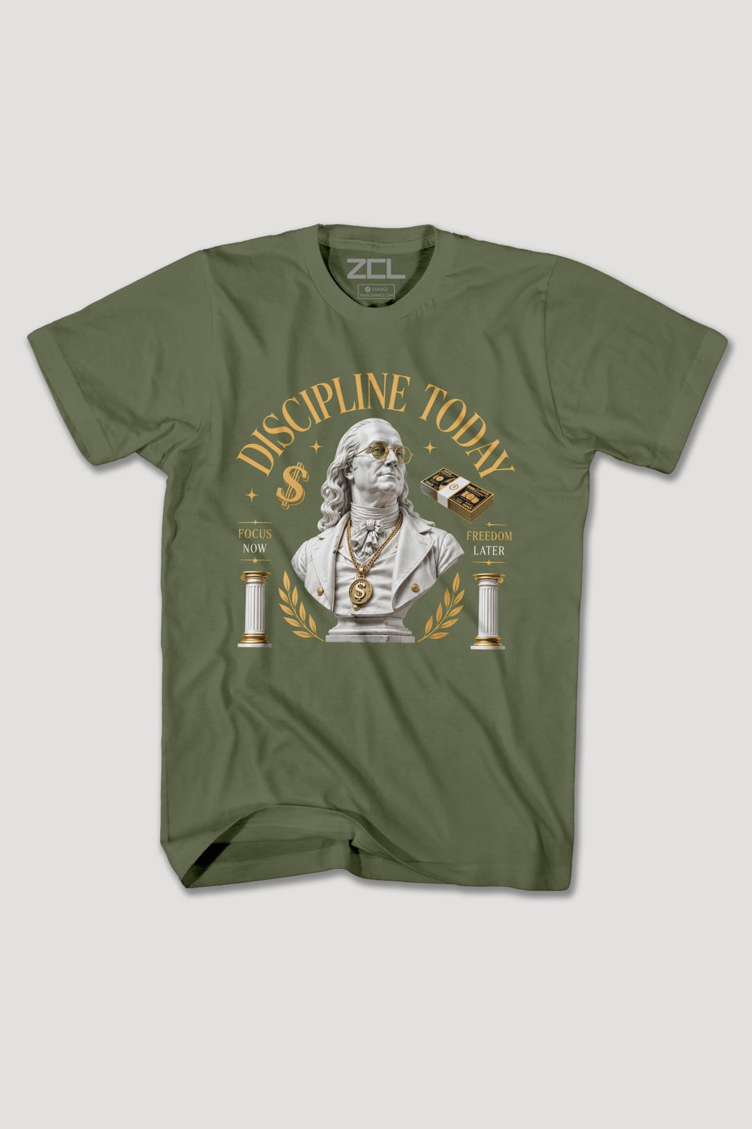 DISCIPLINE TODAY TEE - Zamage