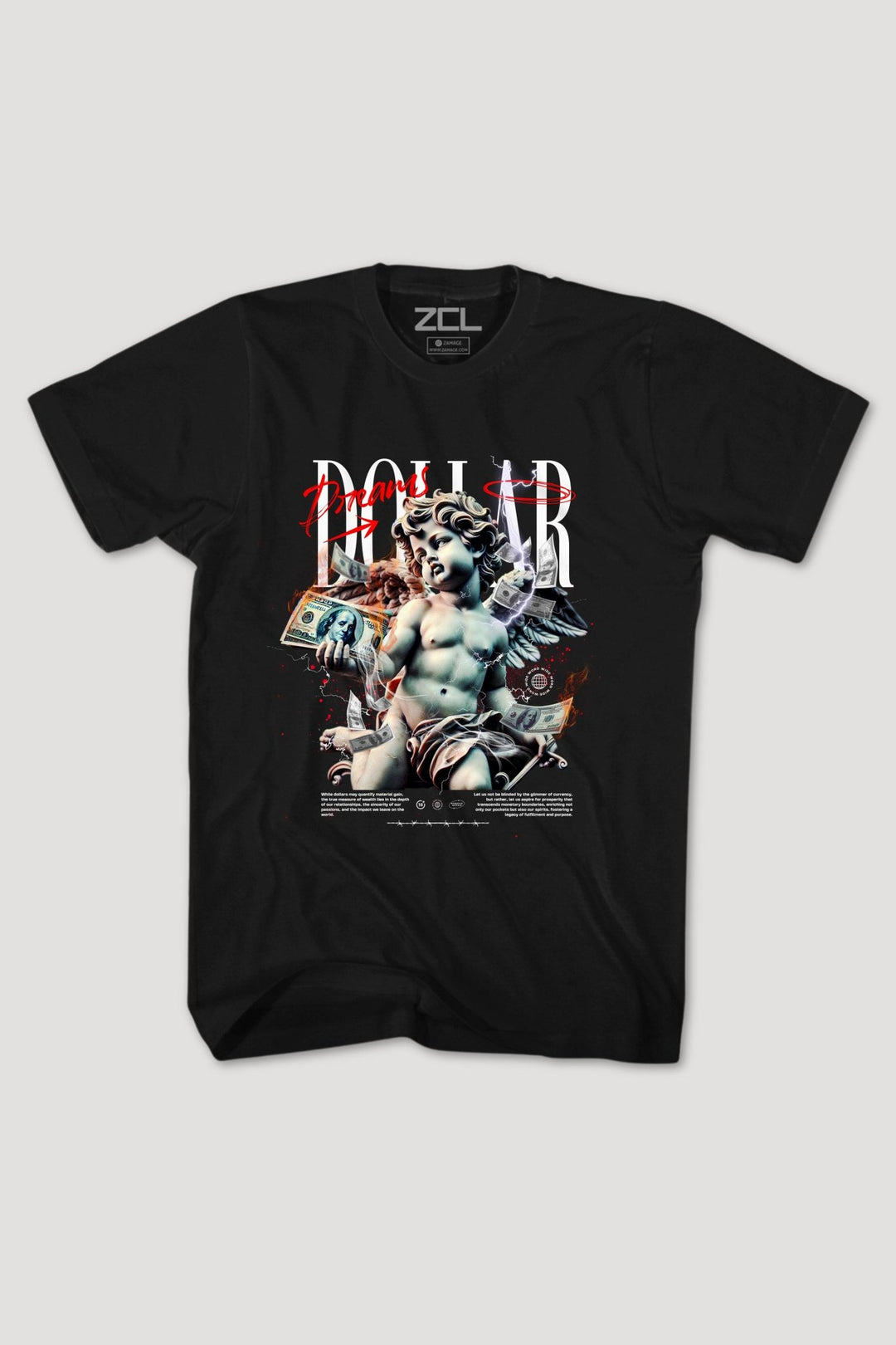 Dollar Dreams Tee (Multi Color Logo) - Zamage