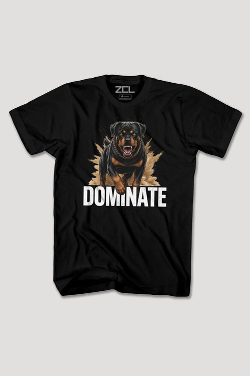 DOMINATE ROTTWEILER TEE - Zamage