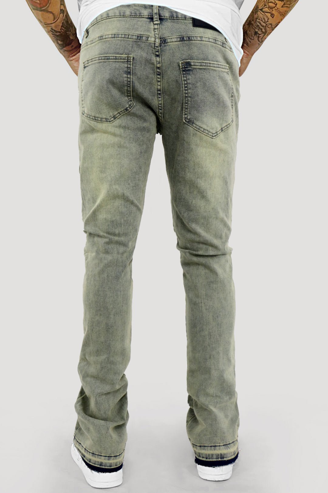Dropcut Stacked Denim (Dirty Vintage) (M8525D) - Zamage