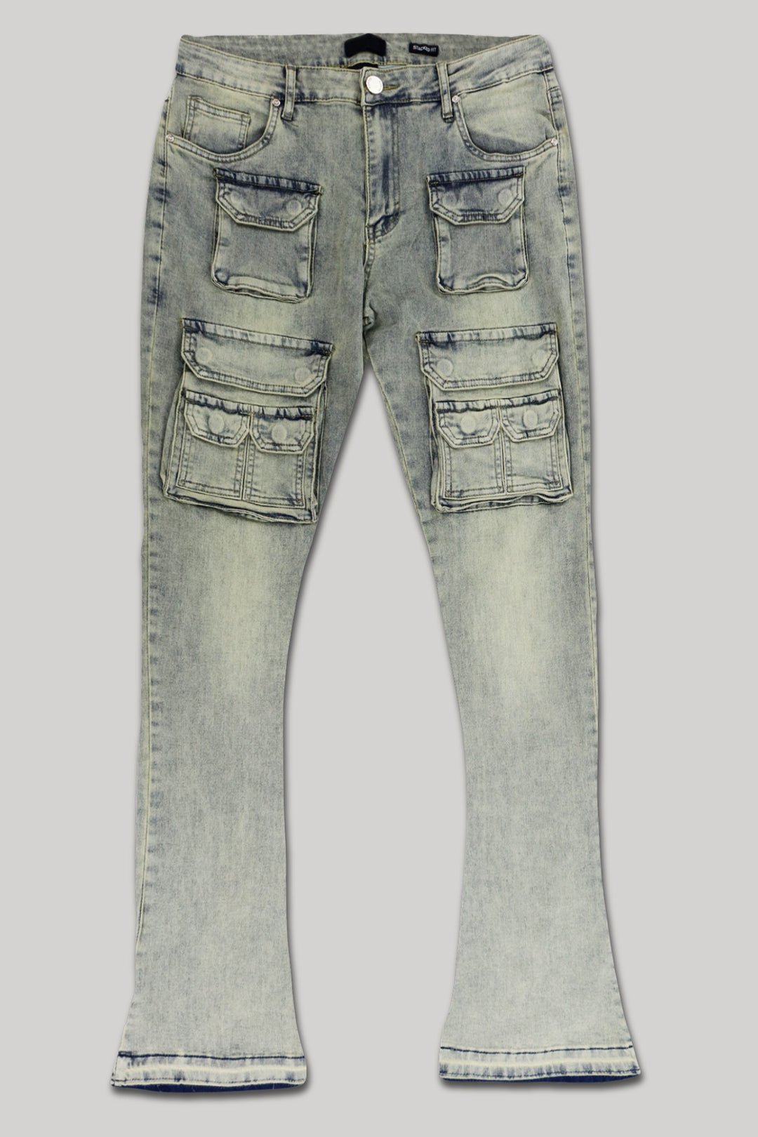 Dropcut Stacked Denim (Dirty Vintage) (M8525D) - Zamage