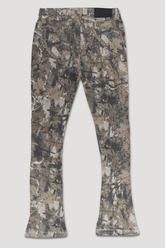Dropcut Stacked Denim (Khakiwood Camo) (M8525D) - Zamage