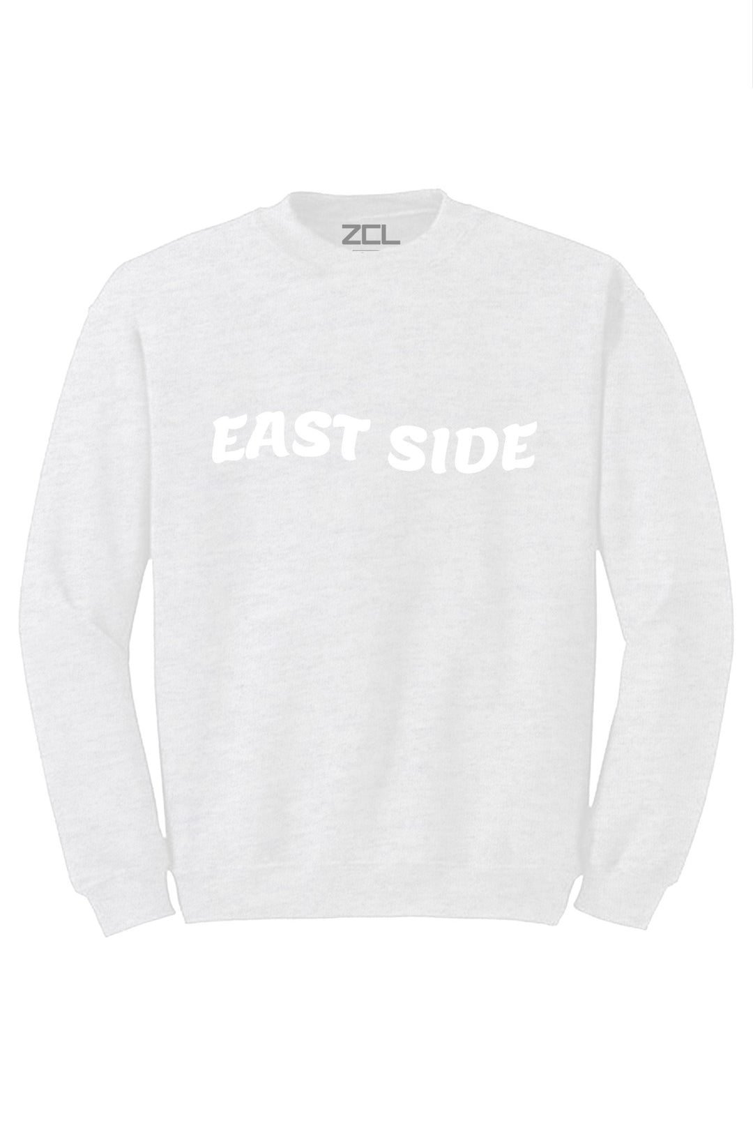 East Side Crewneck Sweatshirt (White Logo) - Zamage