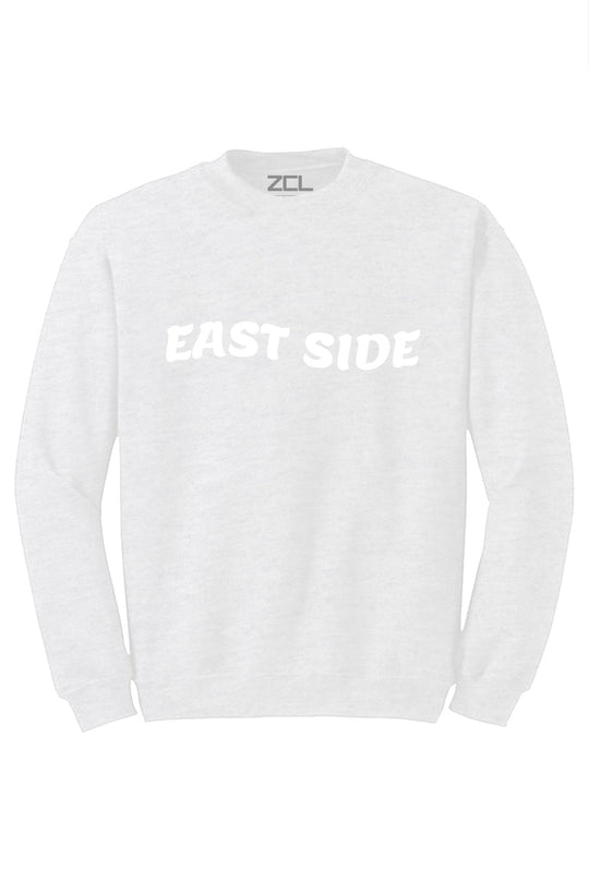 East Side Crewneck Sweatshirt (White Logo) - Zamage