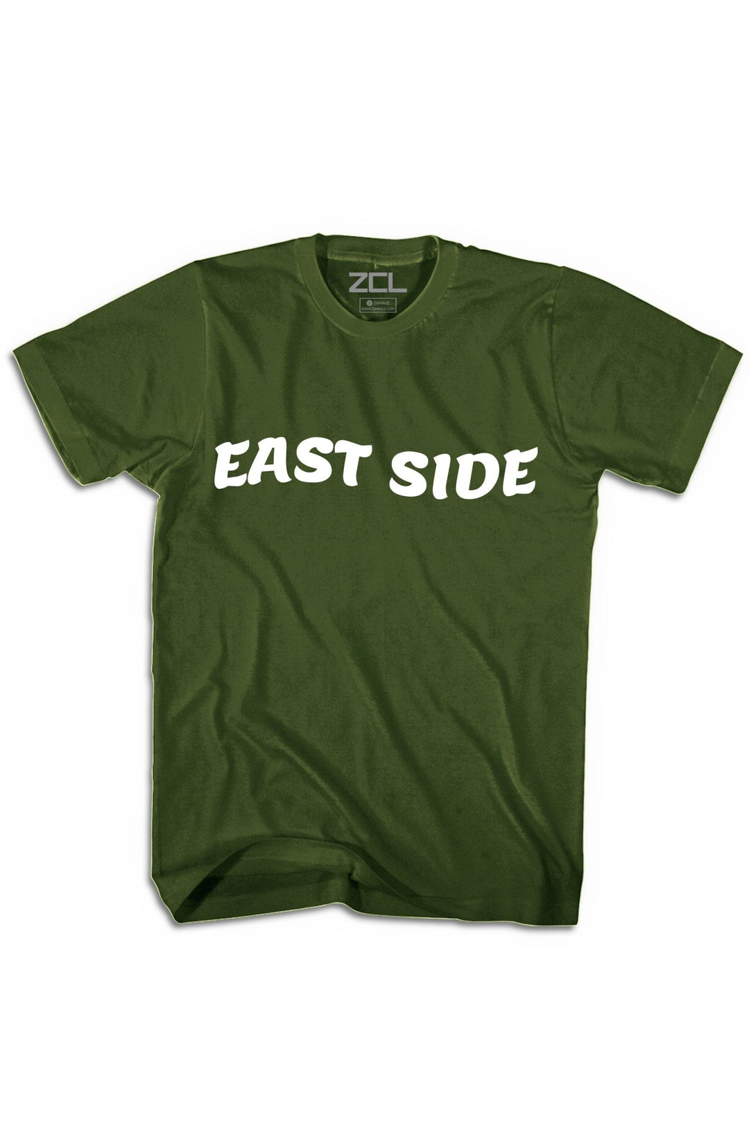 East Side Tee (White Logo) - Zamage